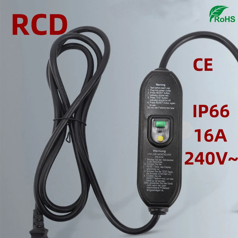 

Автоматический автоматический выключатель, 16 А, без фиксации, RCD IP66