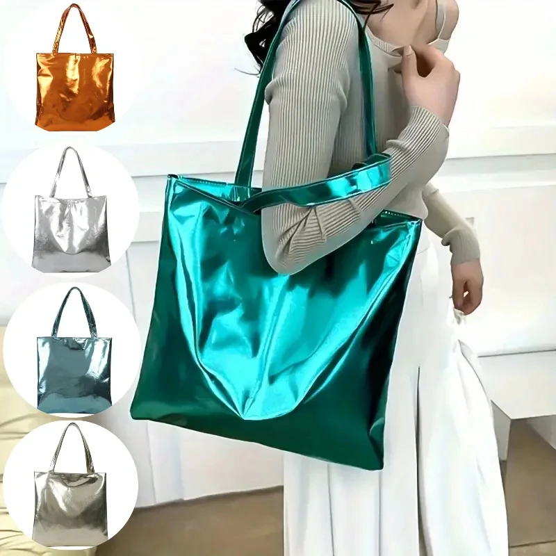 Модный вместительный Блестящий женский кошелек из искусственной кожи