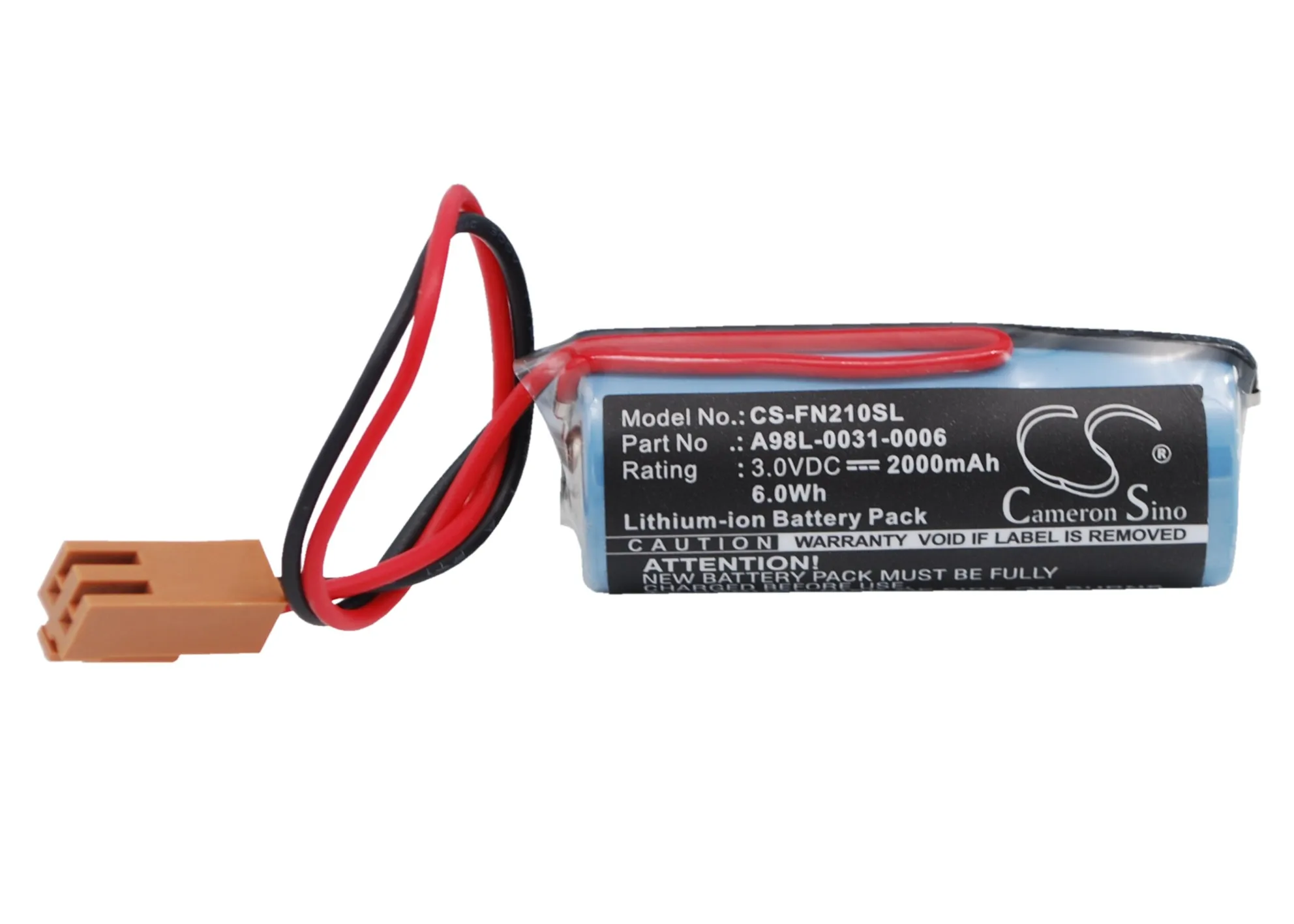 

CS PLC Battery for GE FANUC CNC Power Mate 0 Mate D E F H CNC 21-B 16/18-B Unit 9010 Fits 44A724534-001 A02B0118K111 AFP8801