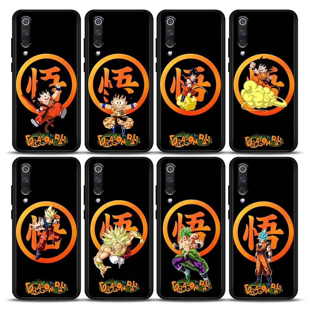 

Manga Dragon Ball Z Goku Phone Casefor Xiaomi Mi 12 12X 11 Lite 11X 11T X3 X4 NFC M3 F3 GT M4 Pro Lite NE 5G Soft Silicone Case