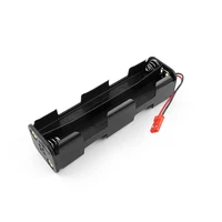 500pcslot long strip type plastic 8 x 1 5v aa batteries holder storage box case 12v back to back battery shell with jst plug