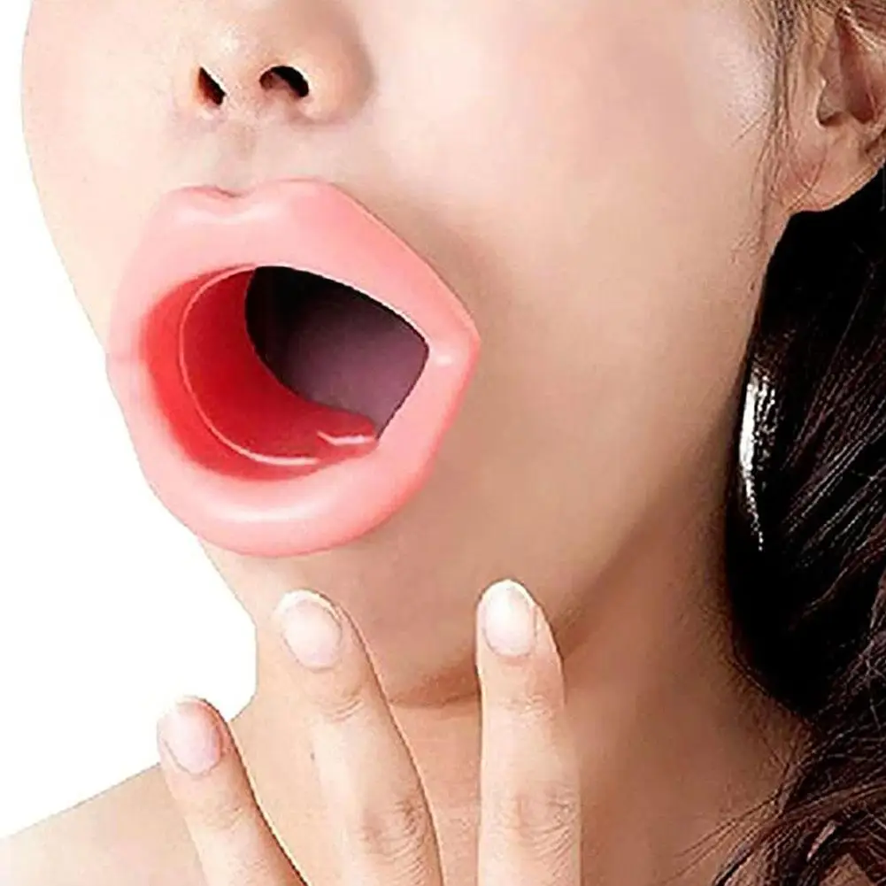 

Silicone Mouth Muscle Anti Wrinkle Lip Trainer Face Slimmer Mouth Massager Lips Smile Smile Piece Exercise Corrector P0V9
