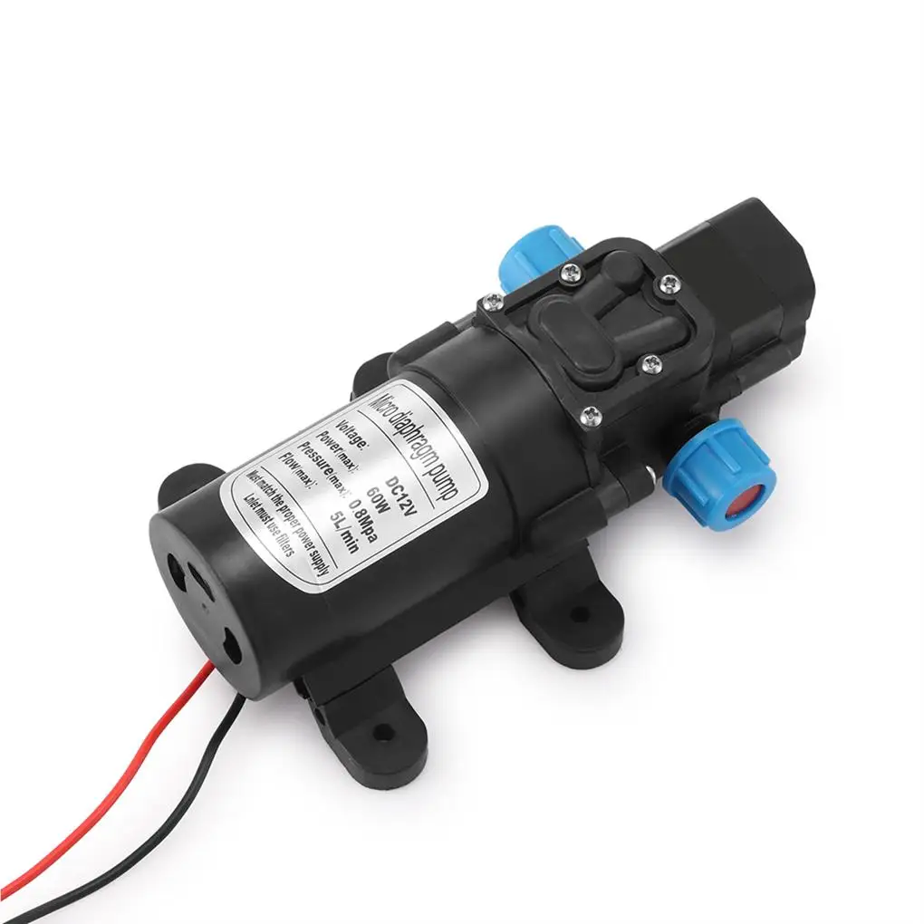 

DC 12V 60W 5L/min Micro Diaphragm Pump High Pressure Water Pump