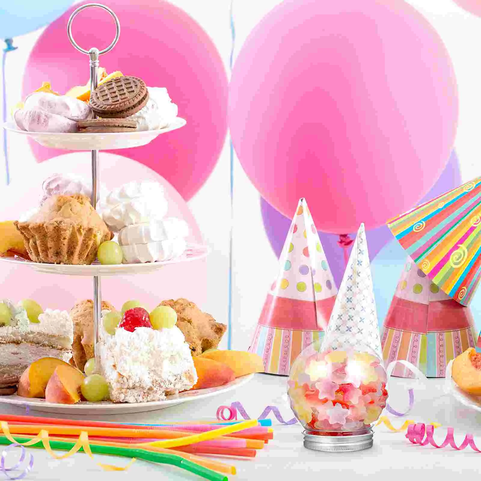 10 шт. прозрачная бутылка со снежками рождественские украшения коробки для конфет