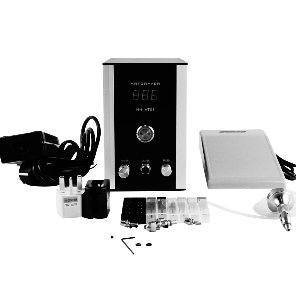 

ARTGRAVER Pneumatic Engraving Tools Jewelry Graver machine NEW NO Need air compressor HH-AT01 100~240V