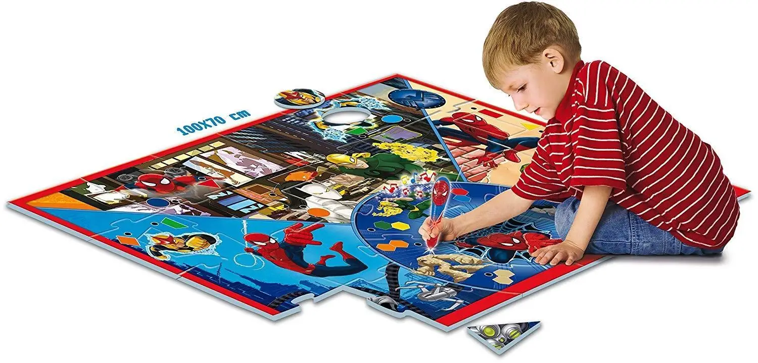 Гигантский интерактивный коврик CLEMENTONI SPIDERMAN ULTIMATE mat 13276|Коврики развивающие| |