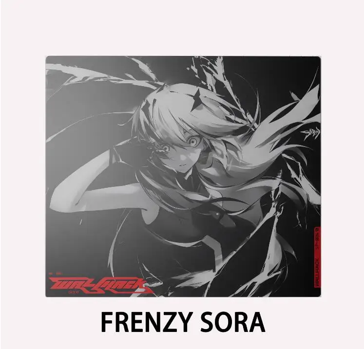 WALLHACK Frenzy SORA DRIFT SORA ARCADE TWINS стеклянный коврик для