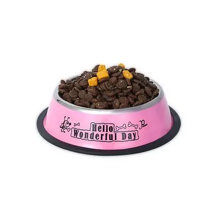 

Durable Dog bowl Bowls Stainless Steel Non-slip Design Cat Dog Drink Bowl Food Container Multi pattern cartoonPet Feeder Pet