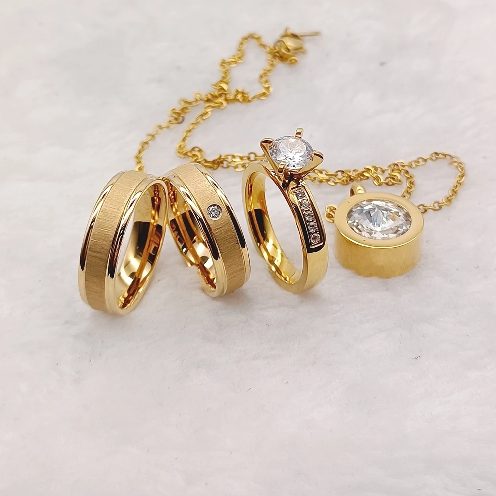 Корона с золотым наполнением кольцо для пар обручальное обручальные комплекты