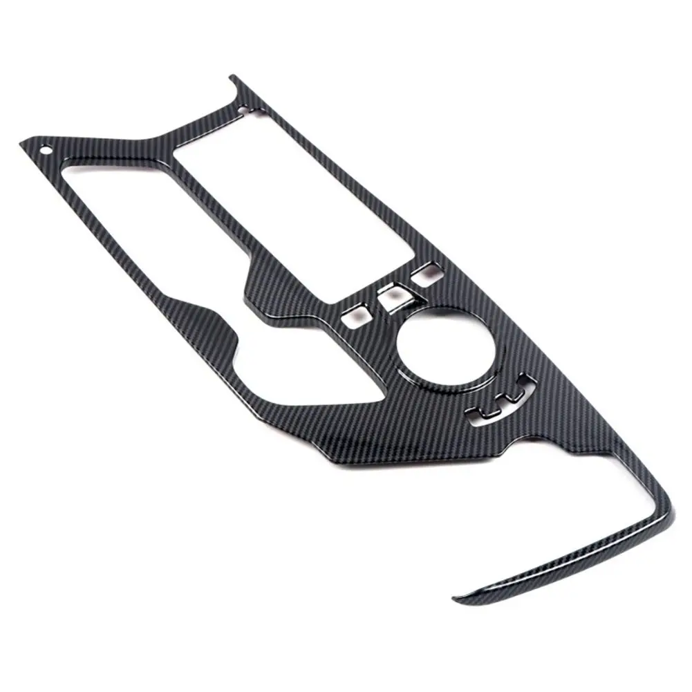 

Waterproof Carbon Fiber Texture Center Control Panel Cover Trim for Kia EV6 2022 2023 Lightweight & Scratch resistant
