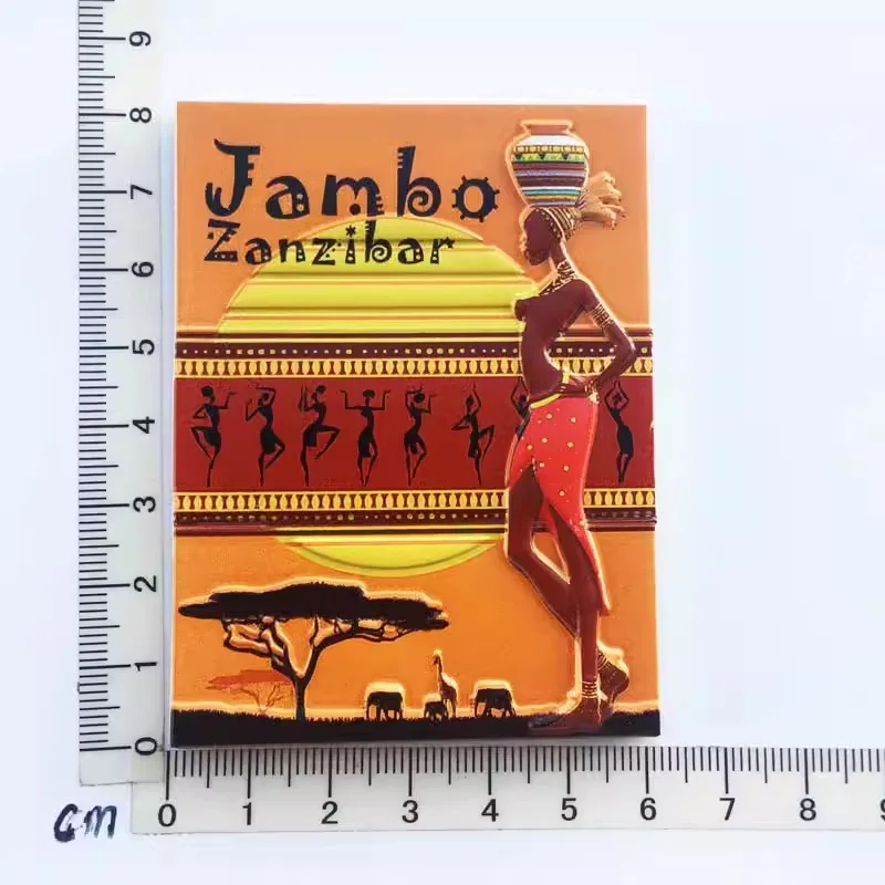 Танзания специальные туристические сувениры наклейки на холодильник магниты