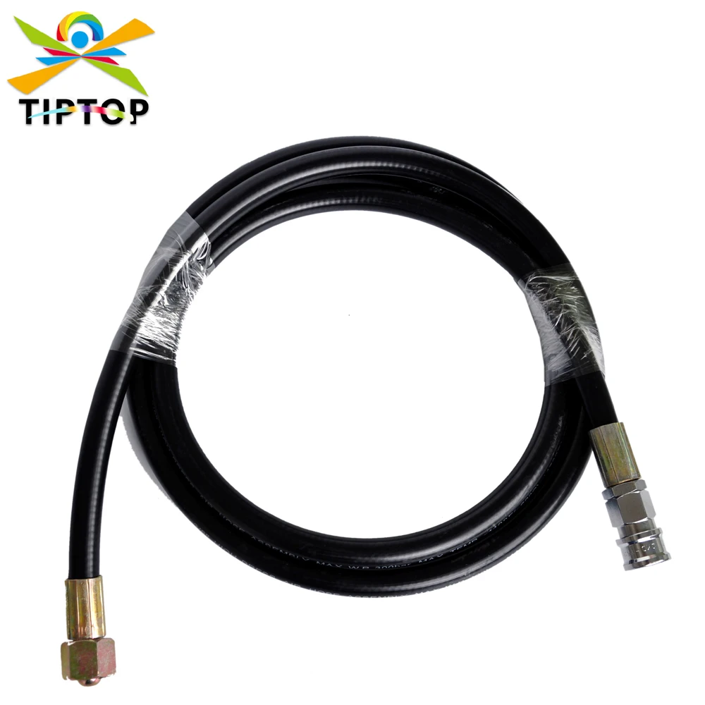

Freeshipping High Press Gas Hose for Co2 Dj Gun Easy to Clean with Quick Connector/Brass Fitting Length Customerized