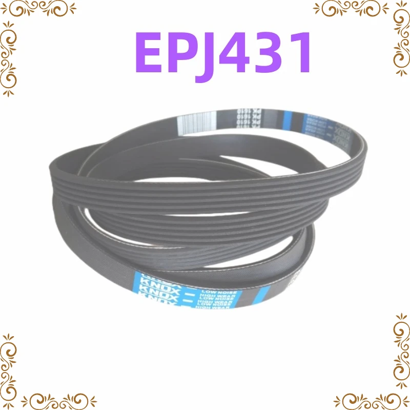 1PCS EPJ431 (elastic belt) 2/3/4/5/6/7/8/9/10/11/13/14/15/16/17/18/19/20/21/22/23/24 rubber multi wedge belt drive belt