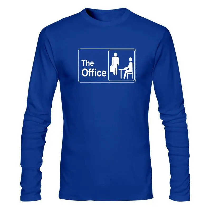 

Мужская одежда Новинка офисная комедия ТВ Серия логотип 1 футболка США размер Em1 пользовательский принт