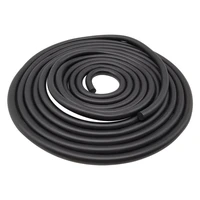 1m3m black round fluoride rubber ptfe f4 seal strip weatherstrip rubber seals sound insulation sealing o ring bar seal rubber