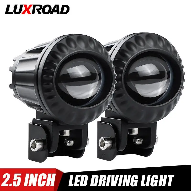 2.5 inch 60W LED Lights Off Road 4x4 Accessories Driving Light Trucks Work Light Spotlight Fog Light For Car Motorcycle ATV Boat