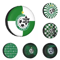 maccabi haifa fc spare tire cover waterproof dustproof uv resistant corrosion resistant tire cover for jeeps trailers and more