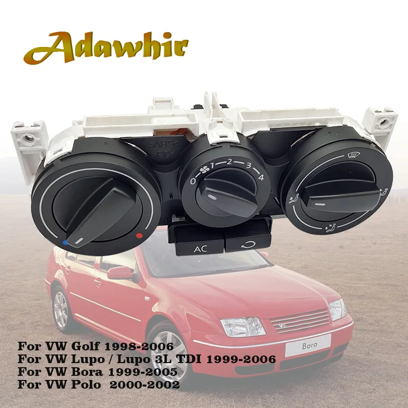 

Новый ручной нагреватель и кондиционерный модуль контроля климатического состояния для VW Golf Mk4 Bora Jetta Polo Lupo / Lupo 3L TDI 1J0820045F