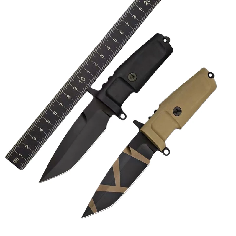 Фото Малый нож Exr ColMoschin C Straight Faca с клинком из стали N690 и рукоятью из резины TPR, инструмент для выживания на природе, EDC-нож №1