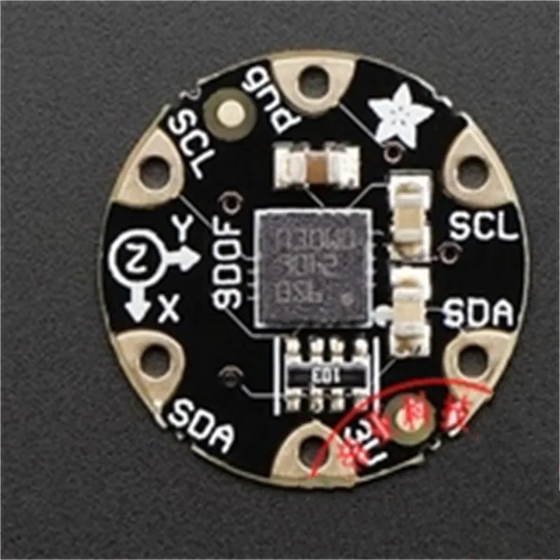 

2020 FLORA 9-DOF A/G/M LSM9DSO Board Module Adafruit Development Board
