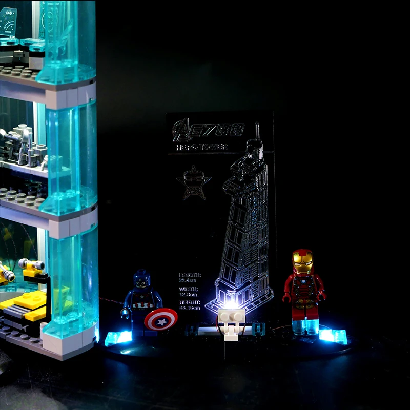 Набор для сборки детских Конструкторов с дистанционным управлением LEGO Avengers Tower