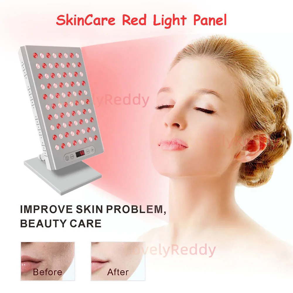 

Non Flickering Near Infrared Led Light Therapy Skincare 660nm Red Therapy Lamp Anti-Aging Pain Relief Heated Led Beauty Panel