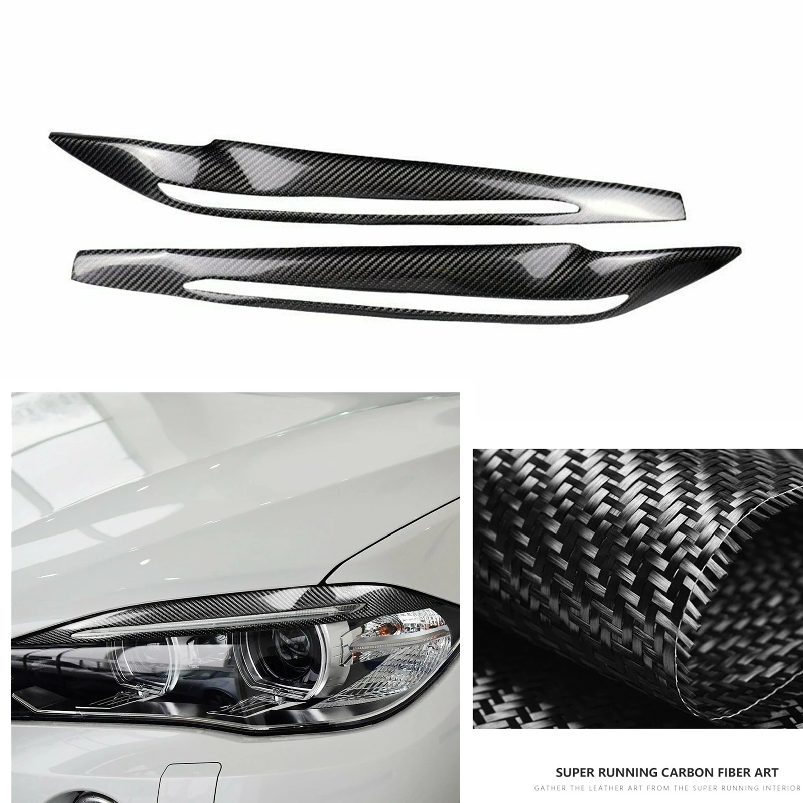 

Передняя накладка на переднюю лампу для BMW F85 X5M 2014-2018 F86 X6M 2015-2019 F15 F16