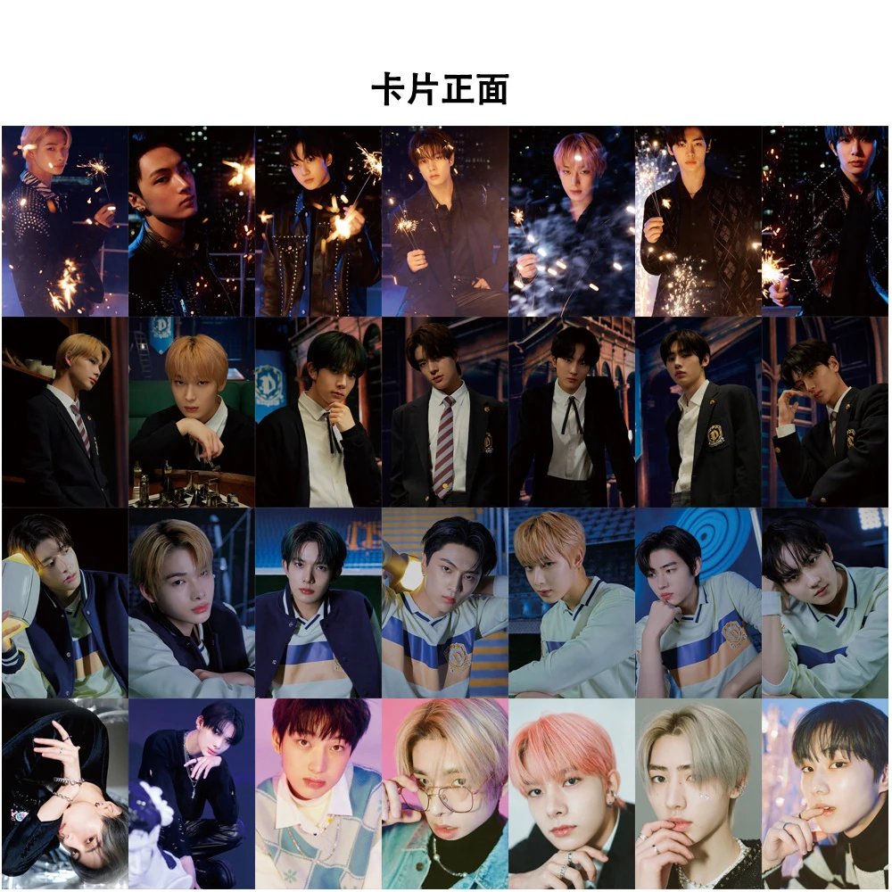 55 шт./Kpop ENHYPEN Lomo карточки новый фотоальбом размеры: дилемма Enhypen Фотокарточка для