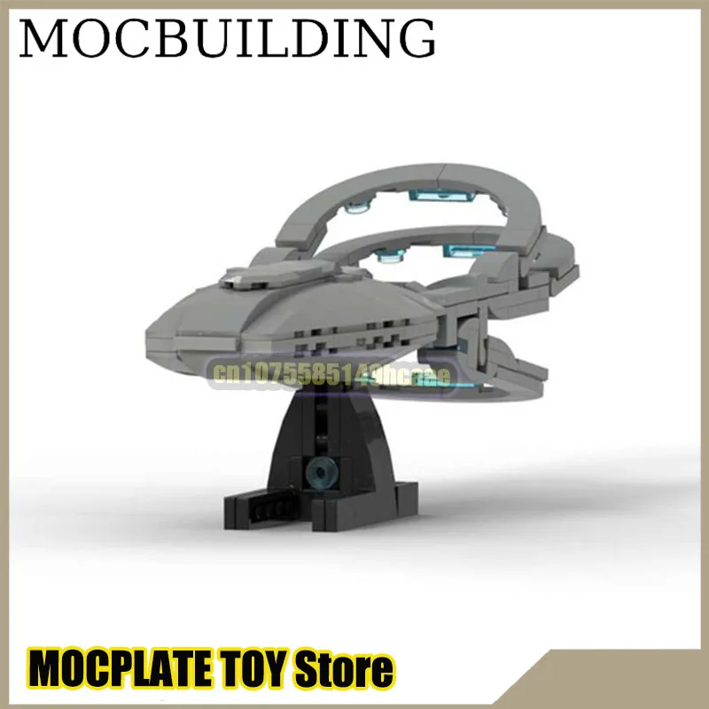 Модель космического корабля, мост, MOC, строительные блоки, кирпичи, корпоративные DIY, строительные игрушки, подарок на день рождения, Рождество (art.: 3920cb6597ab4) - 3920cb6597ab4