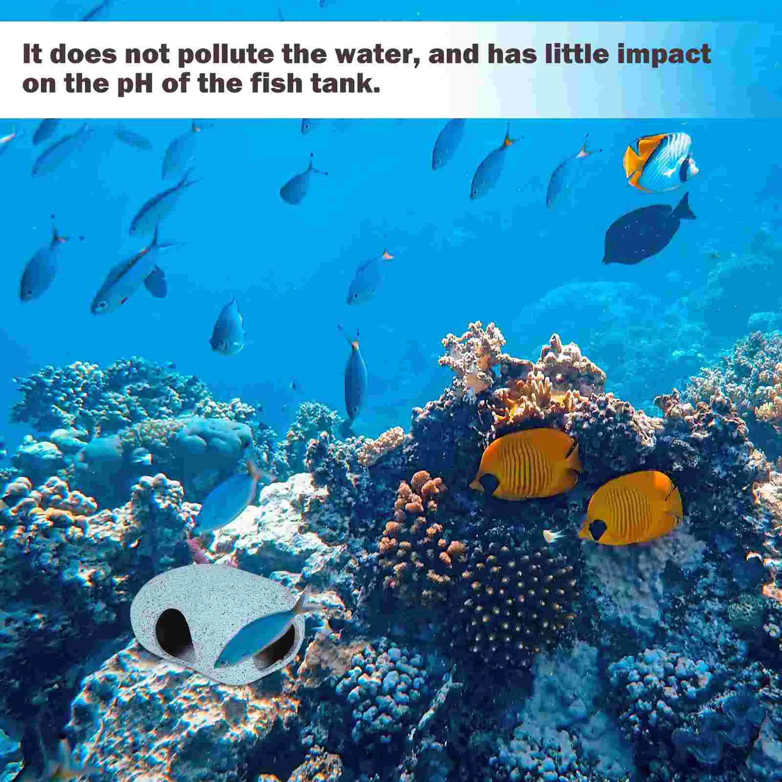 Aqua Hideout аквариум креветки пещера орнамент Eluding пейзажный декор скрывающий дом