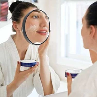 magnifying mirror 5x 10x 15x suction cup makeup compact mirror cosmetic shave travel drop shipping%ef%bc%8cmirror compact makeup