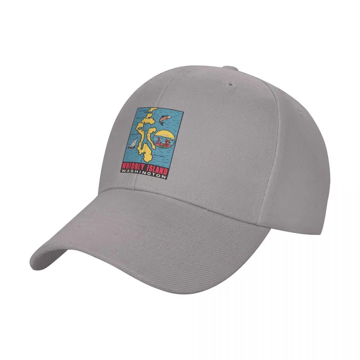 Бейсболка Whidbey Island из полиэстера