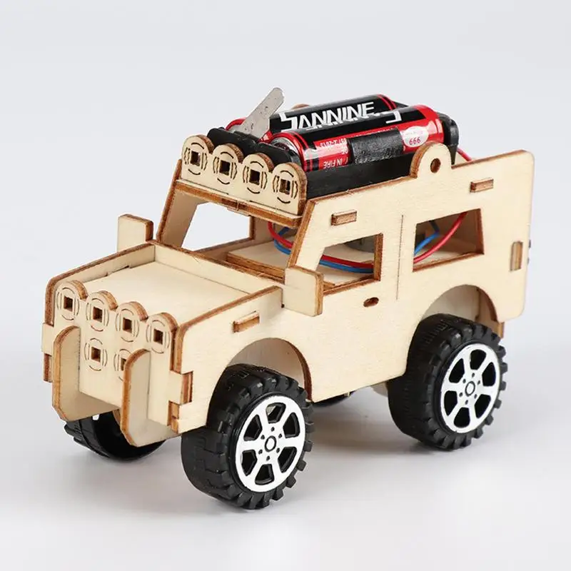 

Деревянная модель электрического автомобиля, конструктор «сделай сам», детская сборная игрушка, набор для научных экспериментов, детские развивающие игрушки, подарок для детей