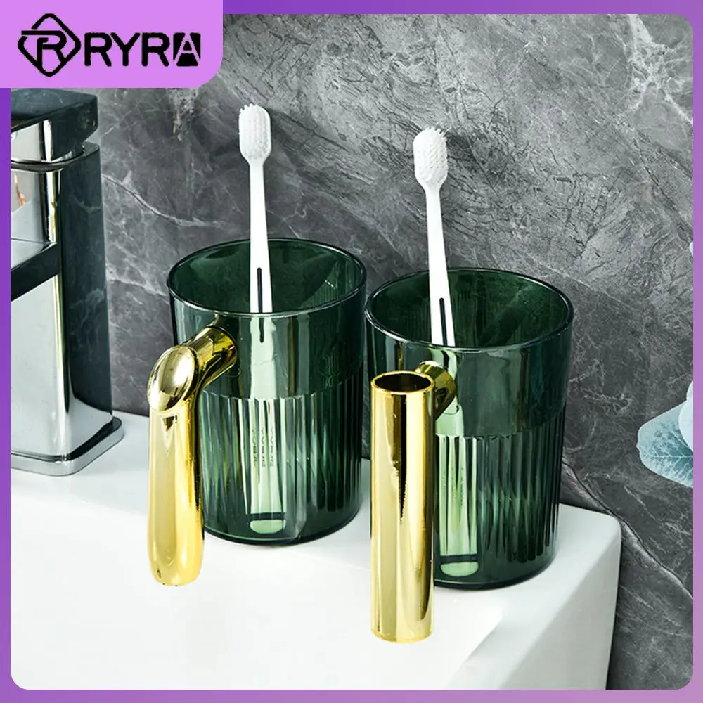 

Creative Gargle Cup Pet Wash Cup Light Luxury Couples Washing Cup Convenient Storage Bathroom Tumblers Exquisite Brushing Cup