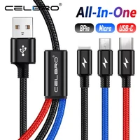 micro usb multi charging cable for huawei honor 9 8 lite 9i 8x max 7c usb type c cord mobile phone charger microusb cable
