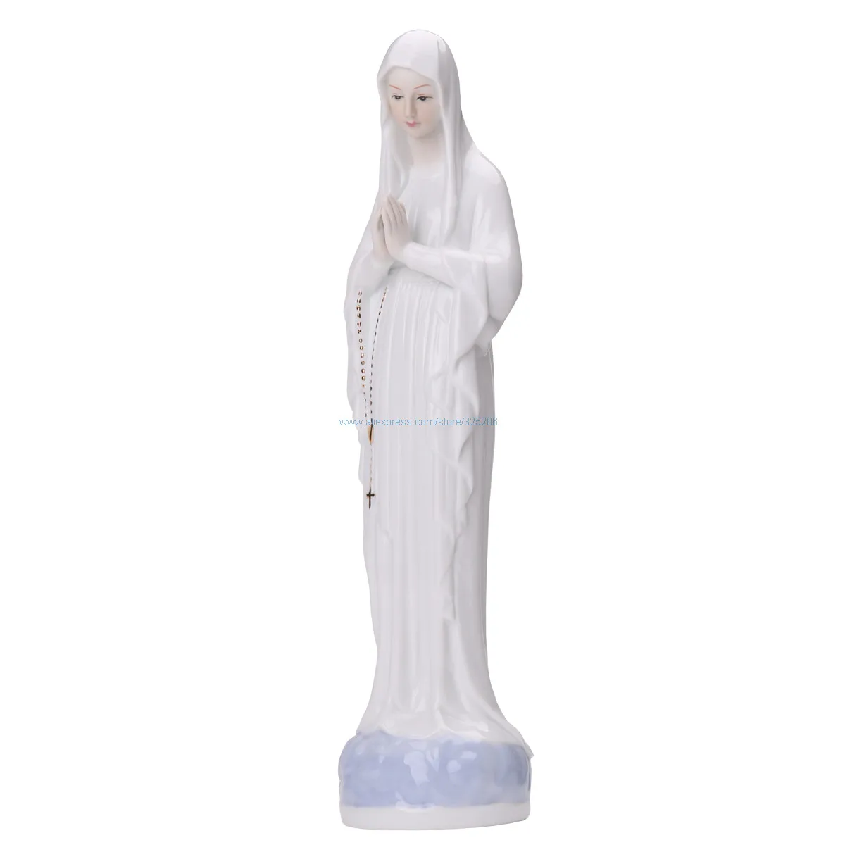 Молитвенная фотостатуя Святого Девы Марии наша Леди Лурдес статуя Декор 30 см 11 8
