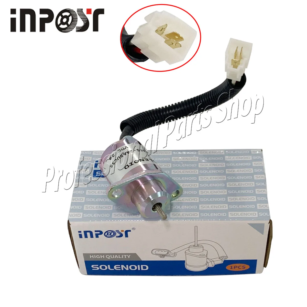 

NEW 1503ES-24A5UC5S 24V SA-4567-T Stop Solenoid For Kubota Super 5 series