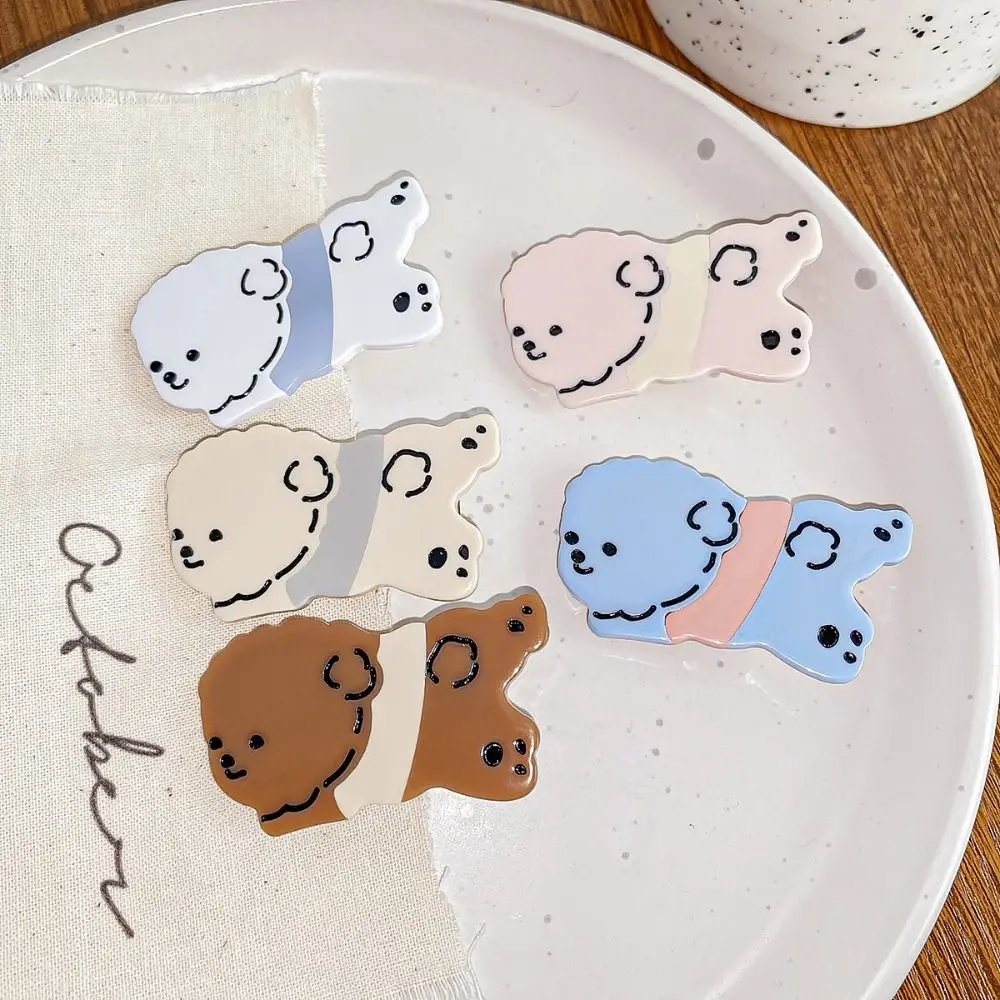 

Cute Cartoon Dog Acetate Duckbill Clip Creative Funny Sweet Temperament Bangs Clip Hair Clip Hair Accessories for Girls