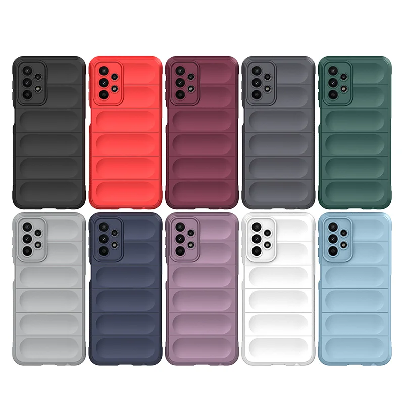 For Samsung Galaxy A23 Case For Samsung Galaxy A23 Cover Funda Multicolor Soft Silicone Protective Bumper For Samsung Galaxy A23