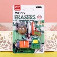 1 carderaser military helmet pistol level 3 armor boy disassembly assembled toy