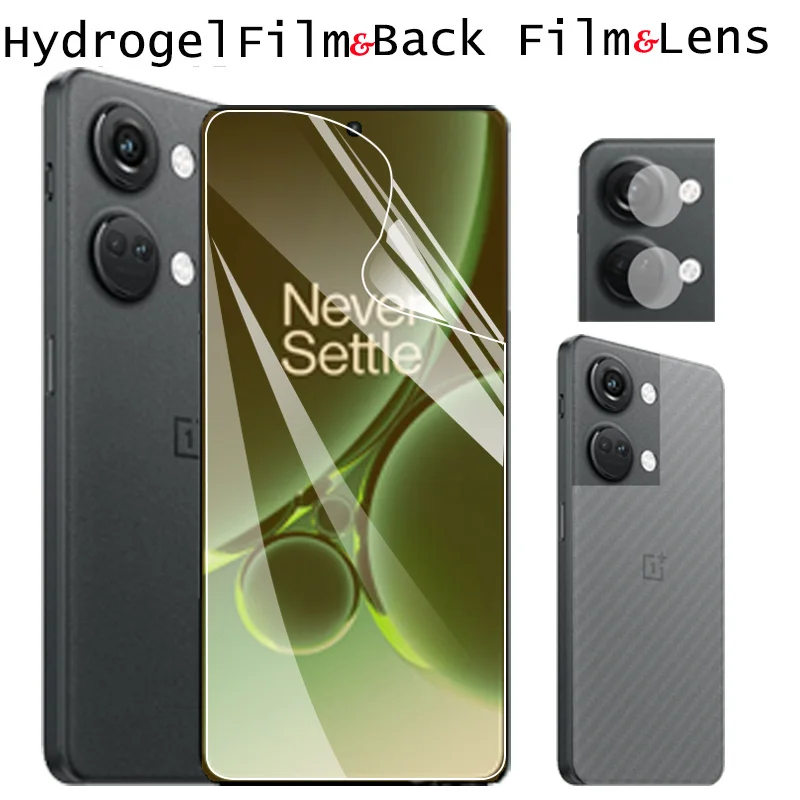 

one plus nord 3 hydrogel film for oneplus nord 3 screen protector oneplus nord ce 2 lite hidrogel oneplus nord 2 T soft glass