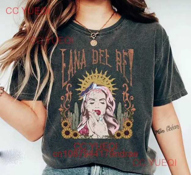 Эксклюзивная футболка Лана Дель Рей музыкальный тур вдохновленная Ланой Мерч
