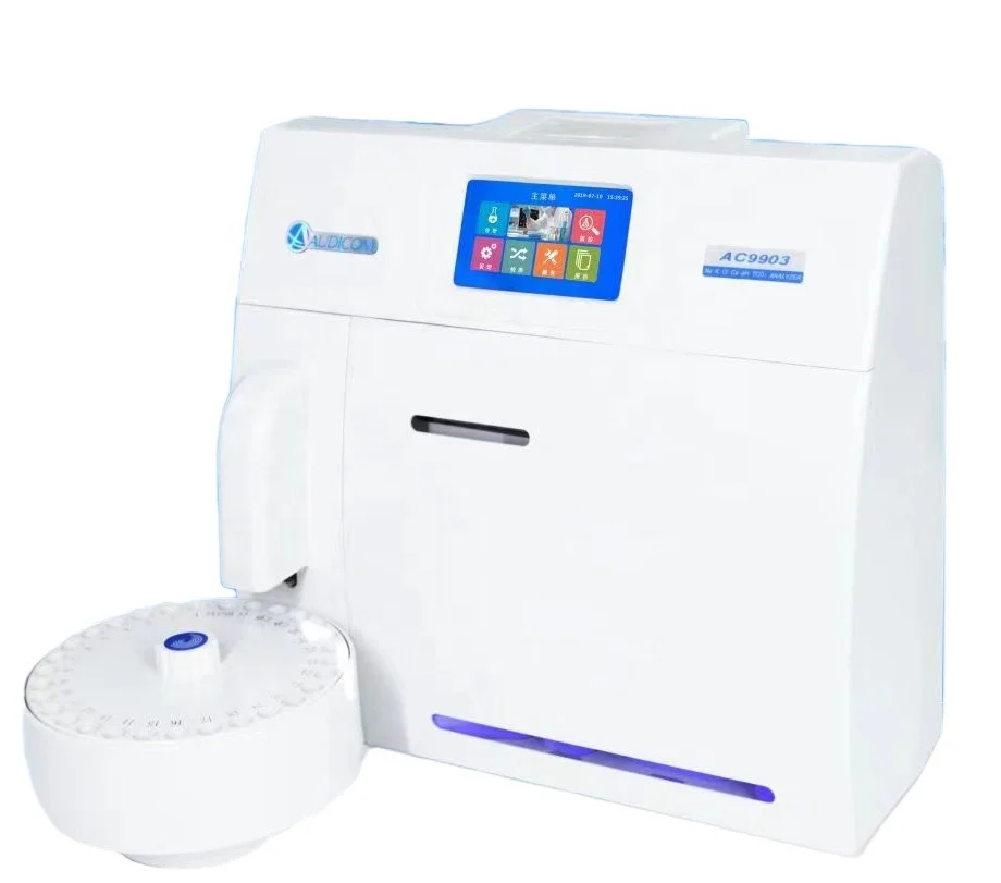 

Blood Gas Electrolyte Ion K Na Cl Ca Test Analyzer Machine Laboratory Equipment Automatic Electrolyte Analyzer
