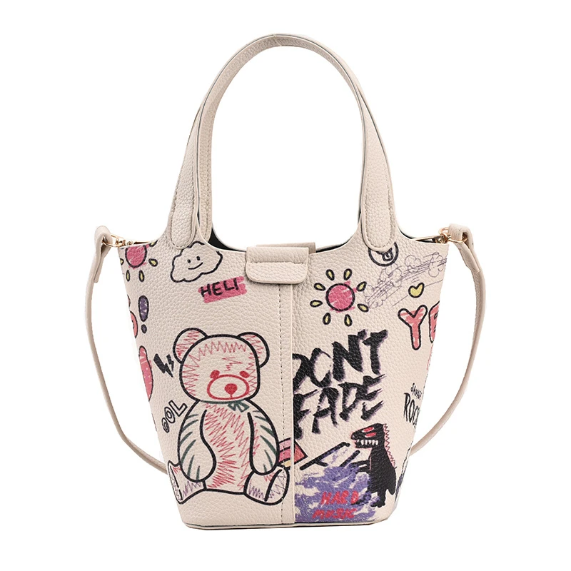 

Graffiti Handbags for Women's Bag 2022 Trend Luxury Bag Small Tote Bags for Women Ladies Hand Bags Side Bags for Women