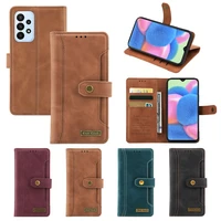 wallet case for samsung galaxy a23 4g case leather card holder shockproof flip cover for samsung a13 a23 a33 a53 a73 5g case
