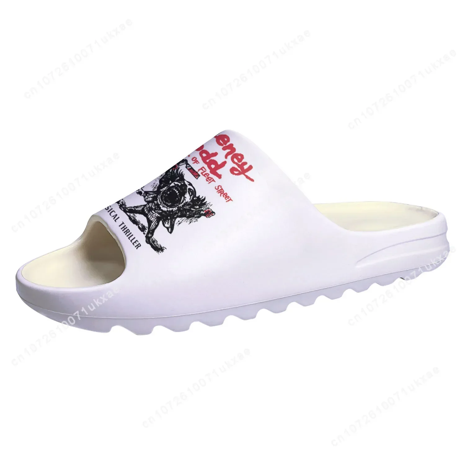 Sweeney Todd Demon Barber Fleet Street Тапочки на мягкой подошве Домашние сабо Step On Water Shoes Мужские