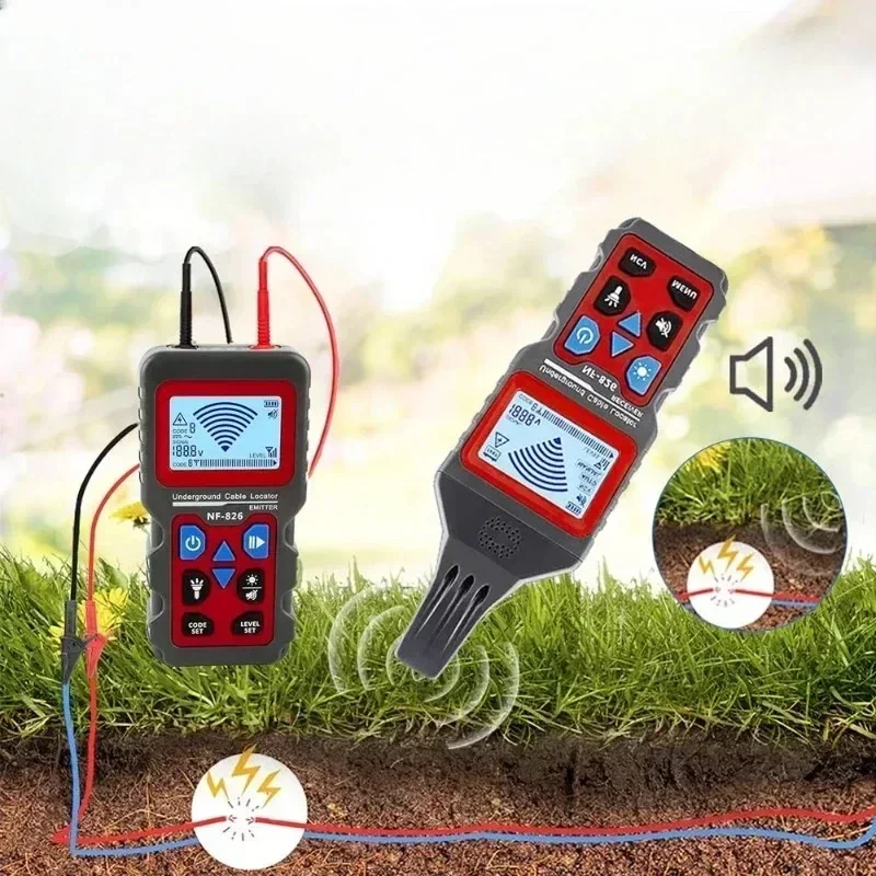 NOYAFA NF-826 Тестер подземного кабеля Локатор Трекер проводов Обнаружение настенных