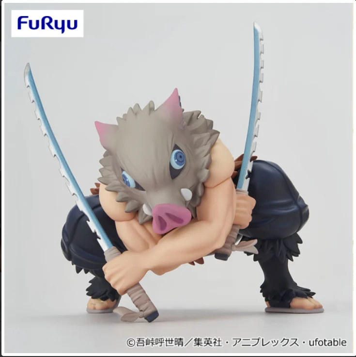 

Original Furyu Demon Slayer Kimetsu No Yaiba Inosuke 13CM Action Figure Model Toys Anime Figurals Brinquedos