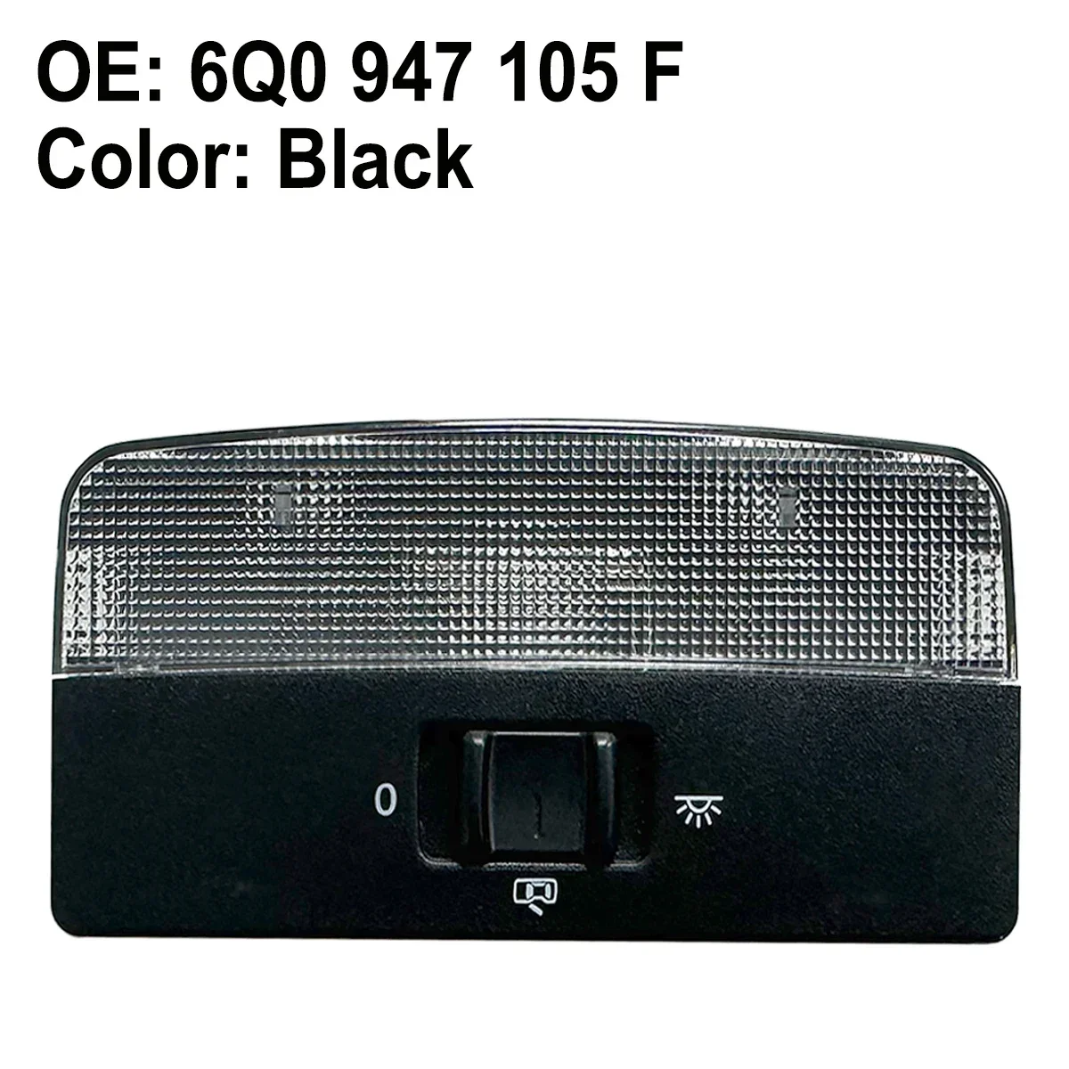 

Для VW Polo 9N 4 Up Gol T5 Caddy Jetta 6 Skoda Octavia 2 Fabia Rapid Seat Ibiza MK4 1x переключатель внутреннего освещения для чтения 6Q 0947105 М