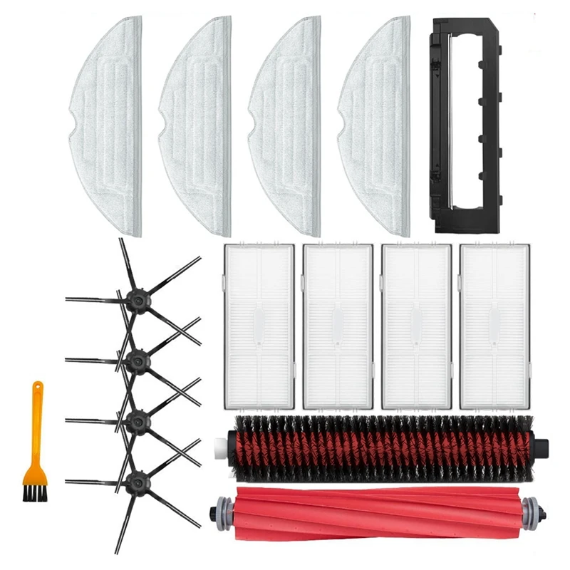 

Main Side Brush Filter Mop Cloth Replacement Accessories For Roborock S7 Maxv Ultra S7 Pro Ultra G10 G10S Vacuum Cleaner